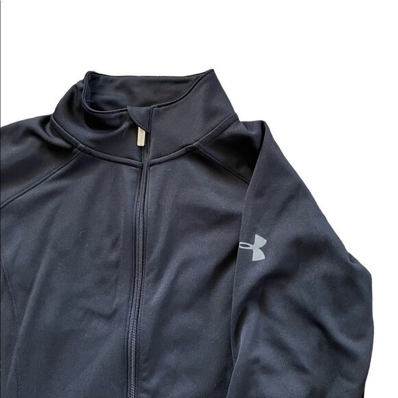 UNDER ARMOUR Craze Full Zip Black Jacket Size Medium - Picture 4 of 6